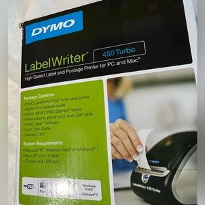 BRAND NEW❗️ DYMO LabelWriter 450 Turbo. Never used. Box opened for pics